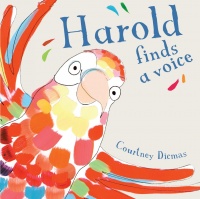 Cover image for Harold Finds a Voice 8x8 edition